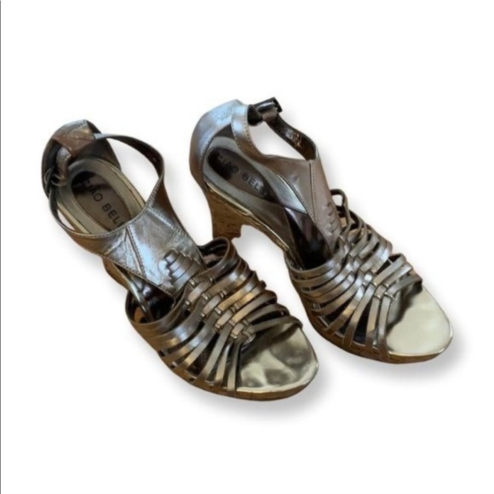Gold Wedges | Size 6.5 | Ciao Bella
